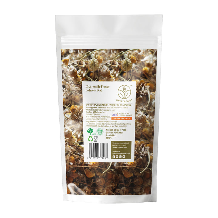 Chamomile Tea | Dried Fowers | Shiva Organic