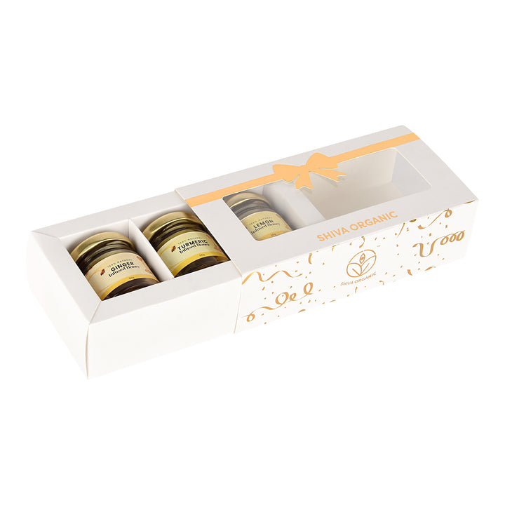 Infused Honey taster gift box | Shiva Organic