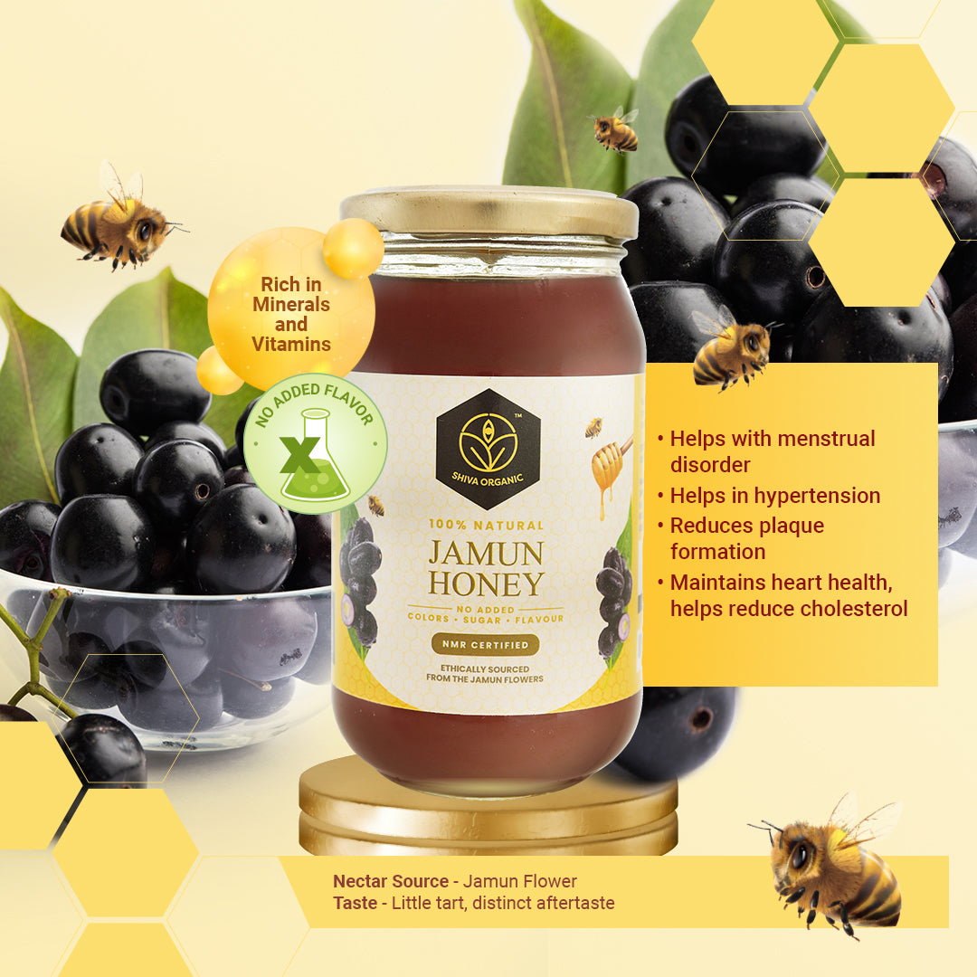 250 gm | Jamun Honey | Shiva Organic