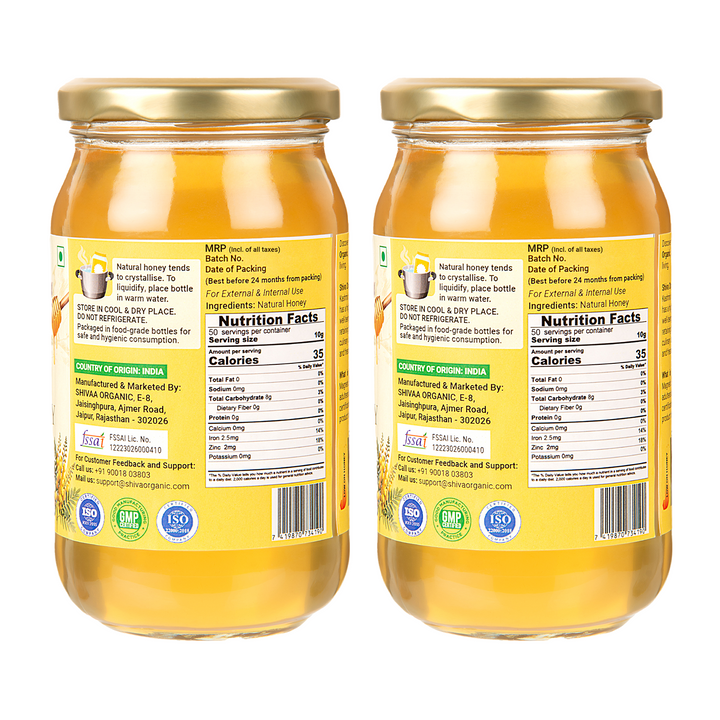 Babloo Honey 1kg | Pure White Honey | Shiva Organic