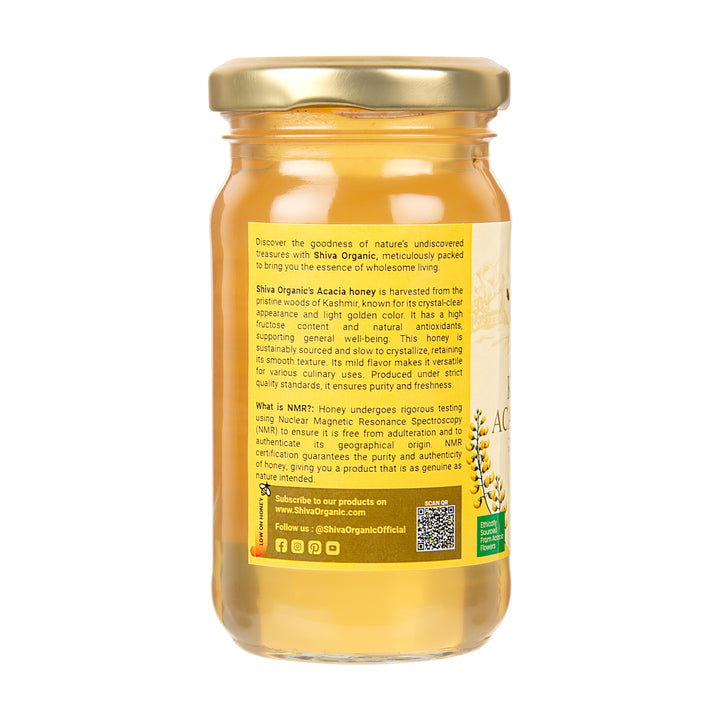 Kashmiri Acacia Honey | Raw Honey 250g | Shiva Organic