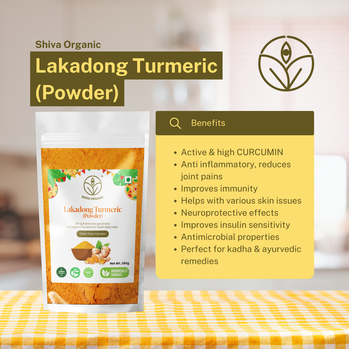 Lakadong Haldi Powder 350g