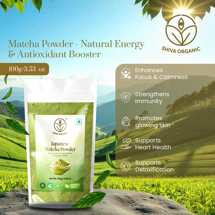 Japanese Matcha Powder | Shiva Organic