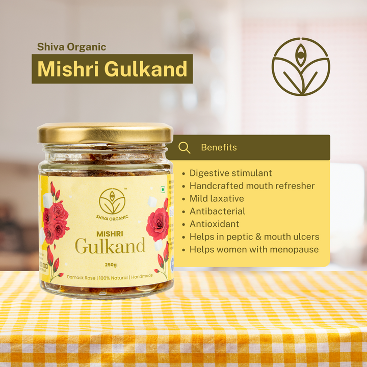 Organic Gulkand | Damask Rose Petals