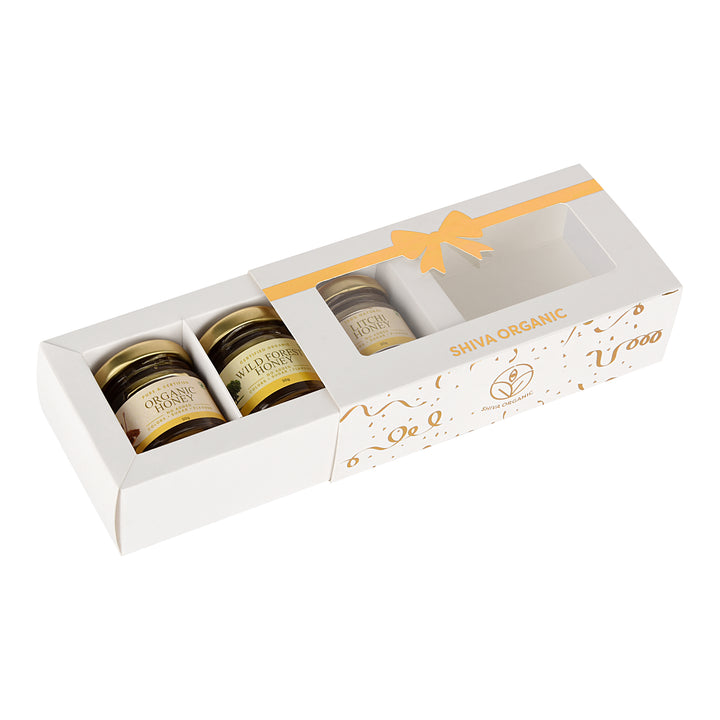 Natural Honey Gold Gift Box | Shiva Organic