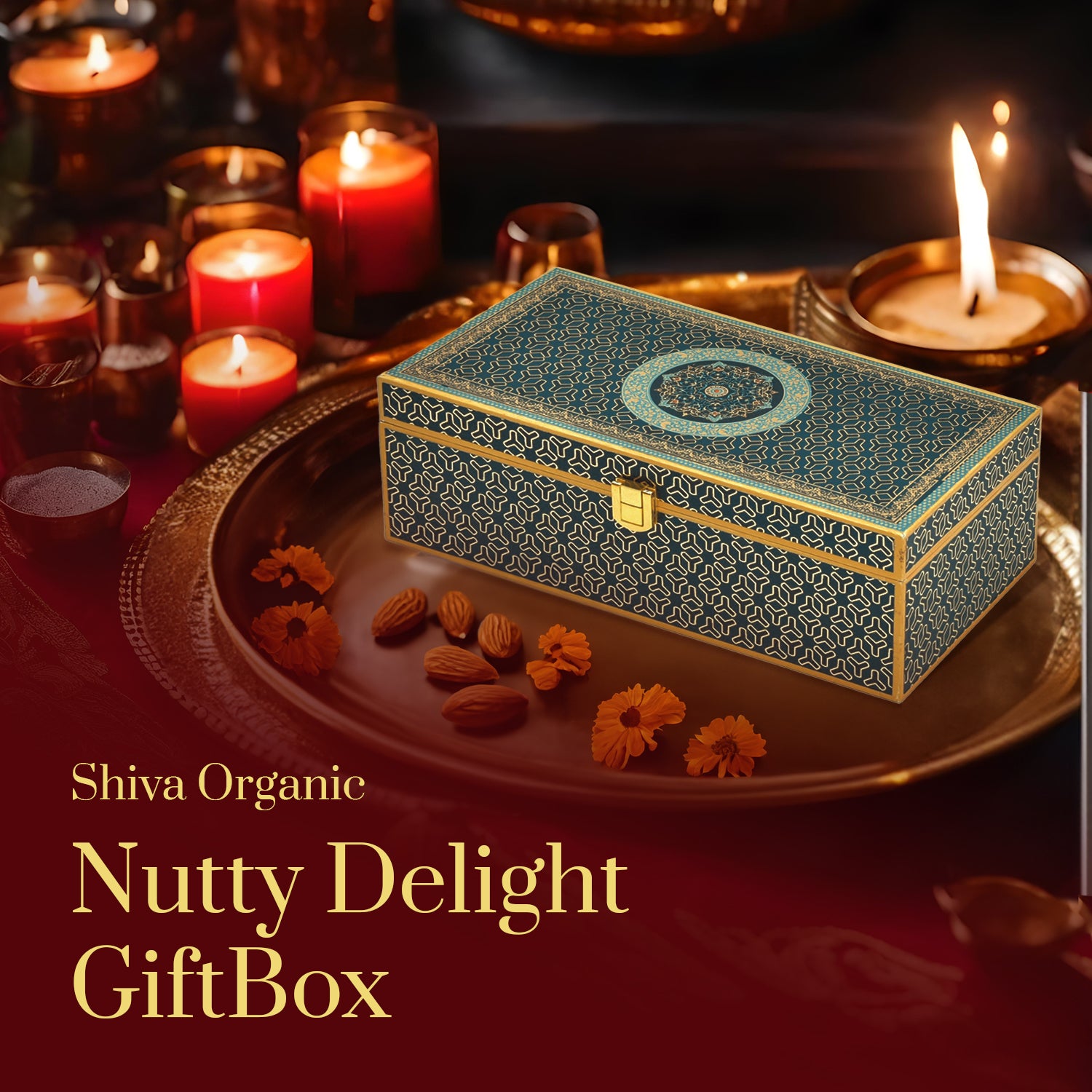 Nutty Delight | Gift box diwali | luxury hamper | Shiva Organic