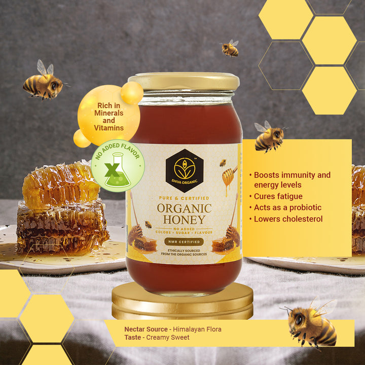 1kg | Organic Certified Honey | Shiva Organic