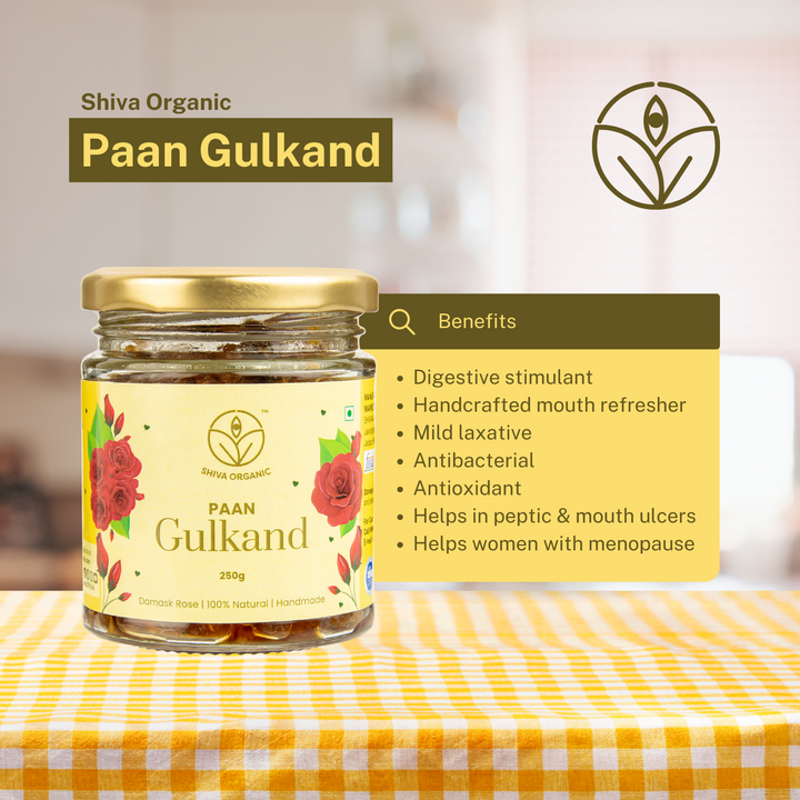 Organic Paan Gulkand | Shiva Organic