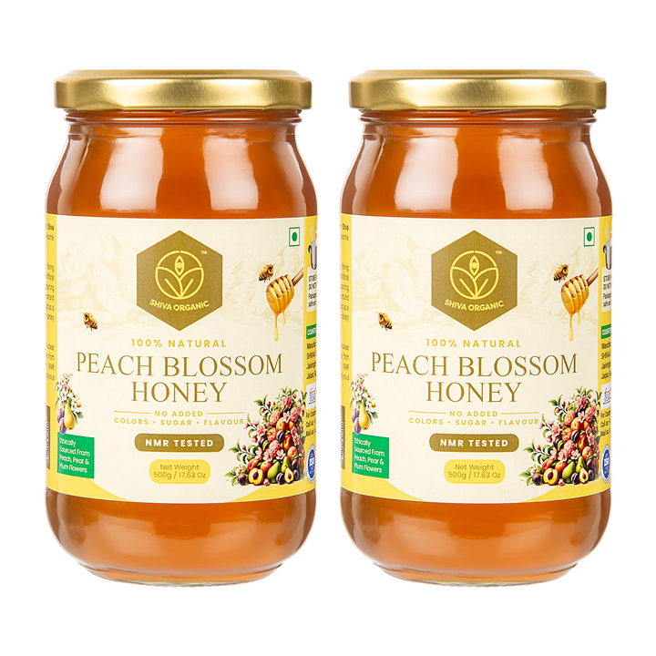 Peach Honey 1 kg |Raw Honey | Shiva Organic