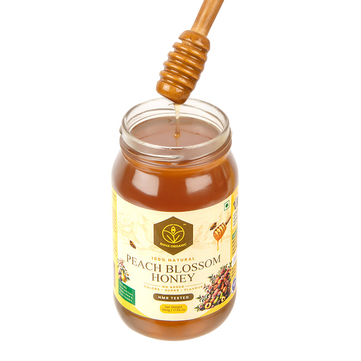 Peach Honey 1 kg |Raw Honey | Shiva Organic