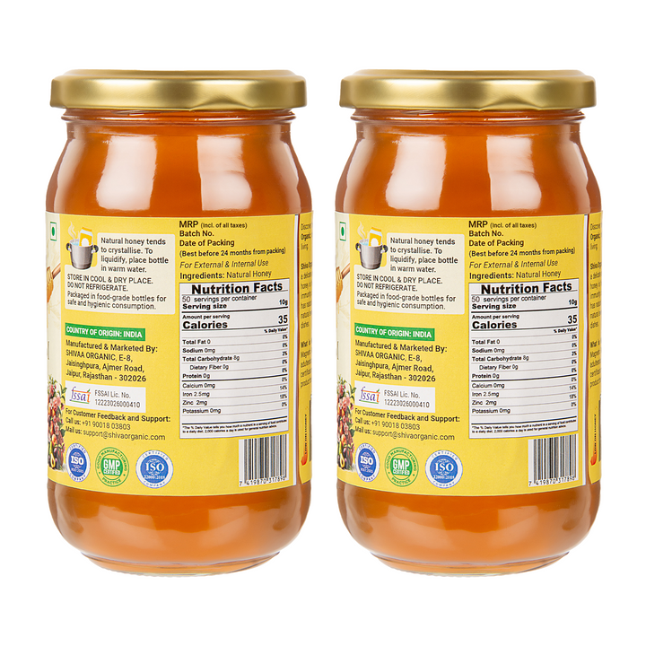 Peach Honey 1 kg |Raw Honey | Shiva Organic