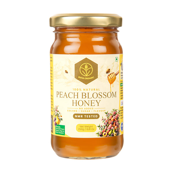 Peach Blossom Honey | Fruit Honey 250g | Shiva Organic