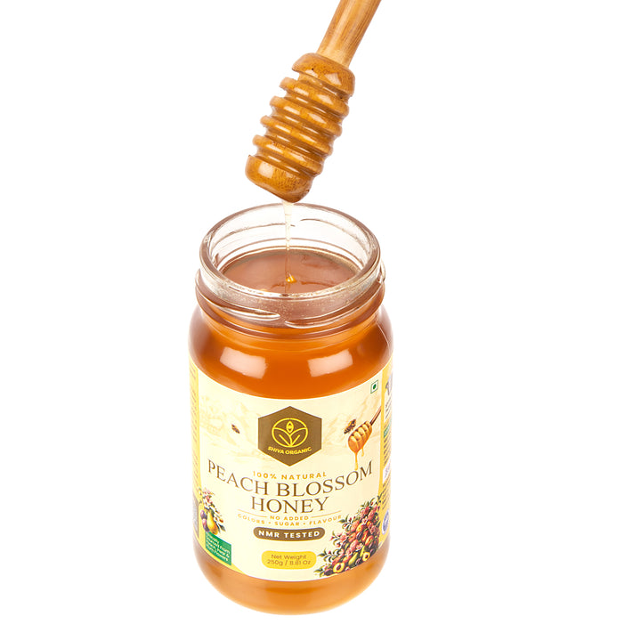 Peach Blossom Honey | Fruit Honey 250g | Shiva Organic