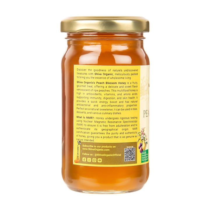 Peach Blossom Honey | Fruit Honey 250g | Shiva Organic