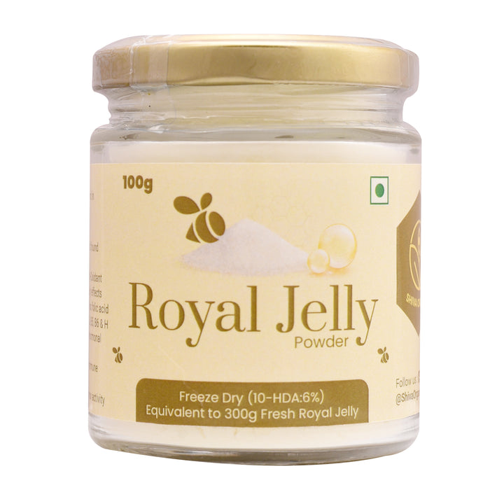 Royal Jelly Dry Powder| Fresh 10HDA-6% | 100g