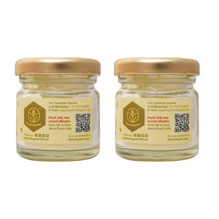 Royal Jelly Powder | 10HDA-6% | 20g | Shiva Organic