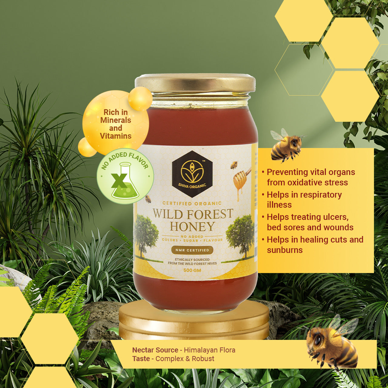 Honey Ghee Combo | Shiva Organic