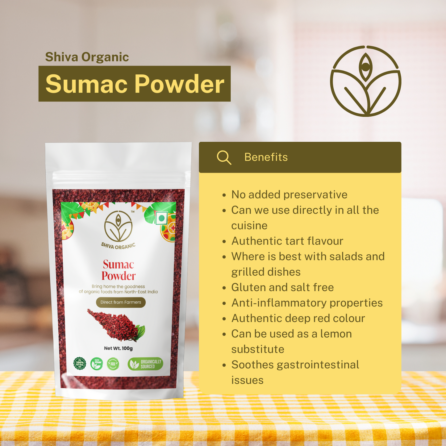 Sumac Powder | Shiva Organic