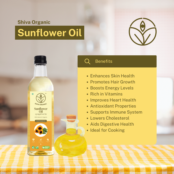 Sunflower oil | Cold Pressed | 1 litre