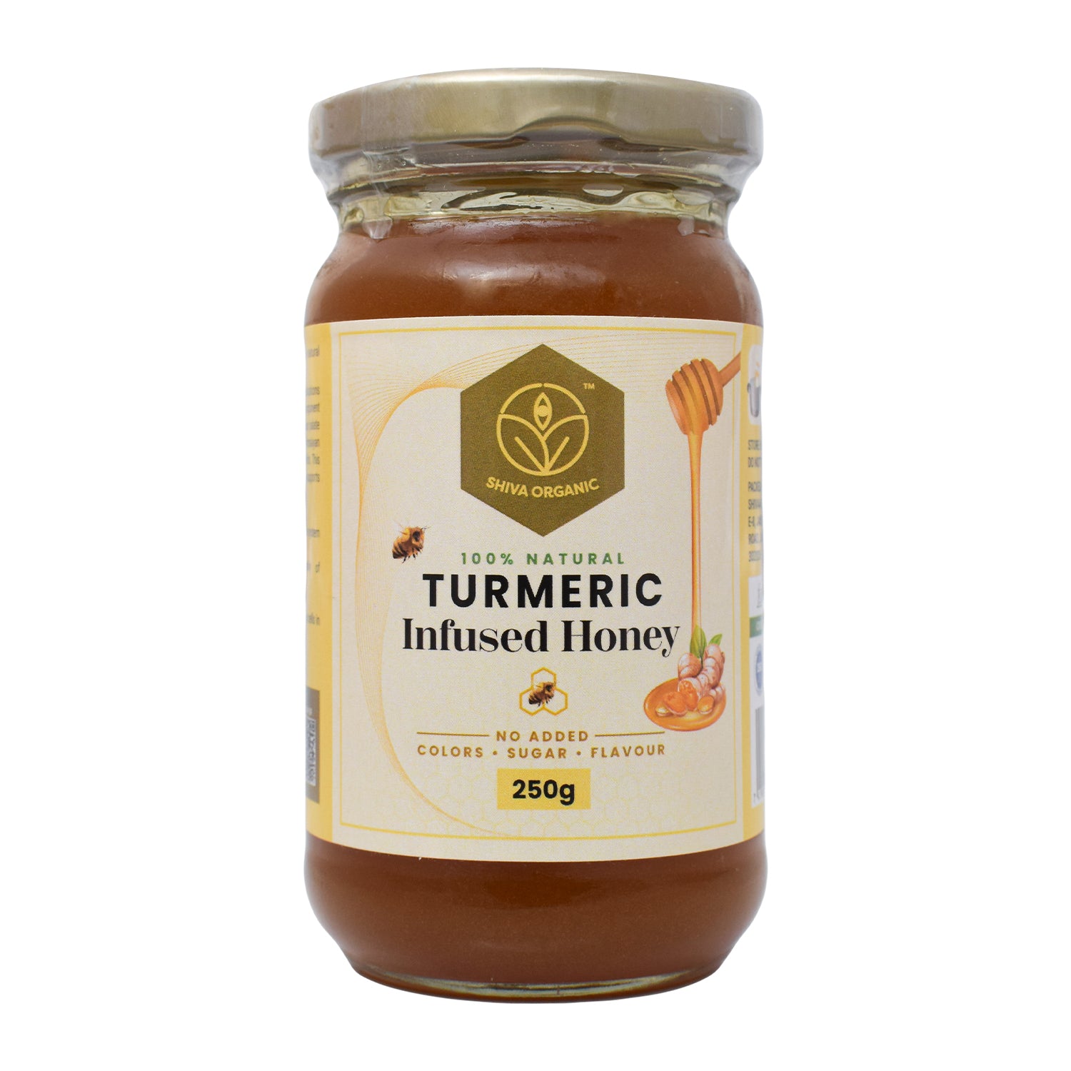 Turmeric infused Honey | Haldi in honey | Shiva Organic