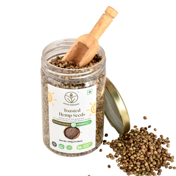 Toasted Hemp Seeds | Bhang | Shiva Organic