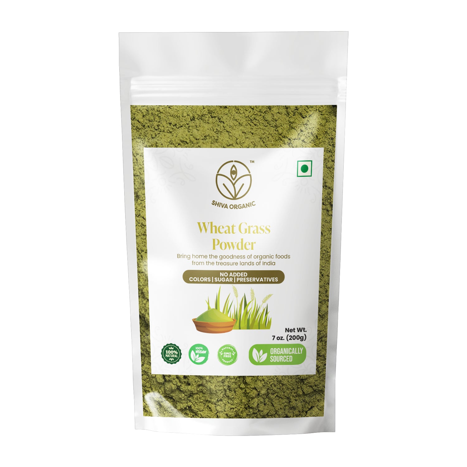Wheat Grass Powder | Shiva Organic