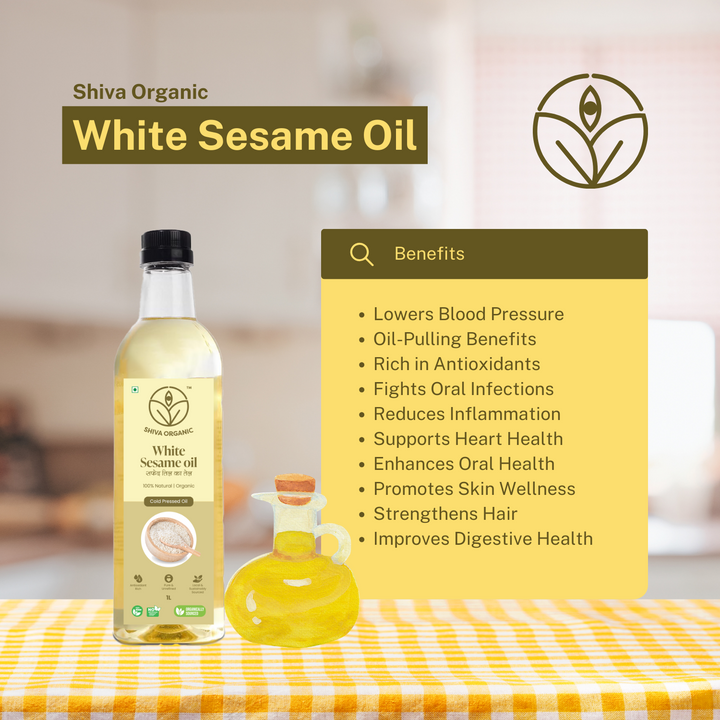 Whit Sesame Oil | 1 litre