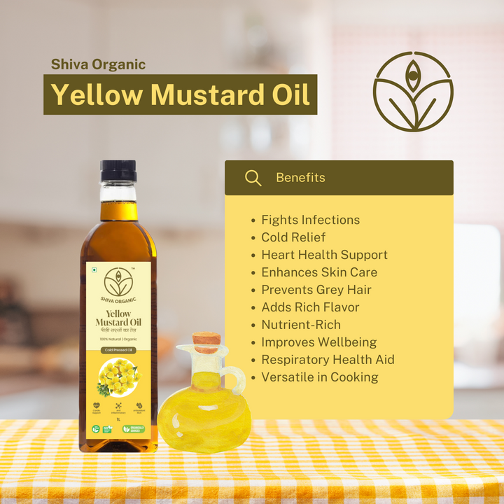 Yellow Mustard Oil | 1 litre