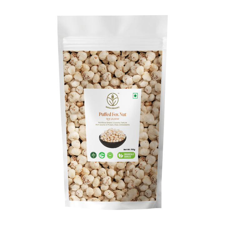 Organic Makhana 150g |Puffed Fox nut