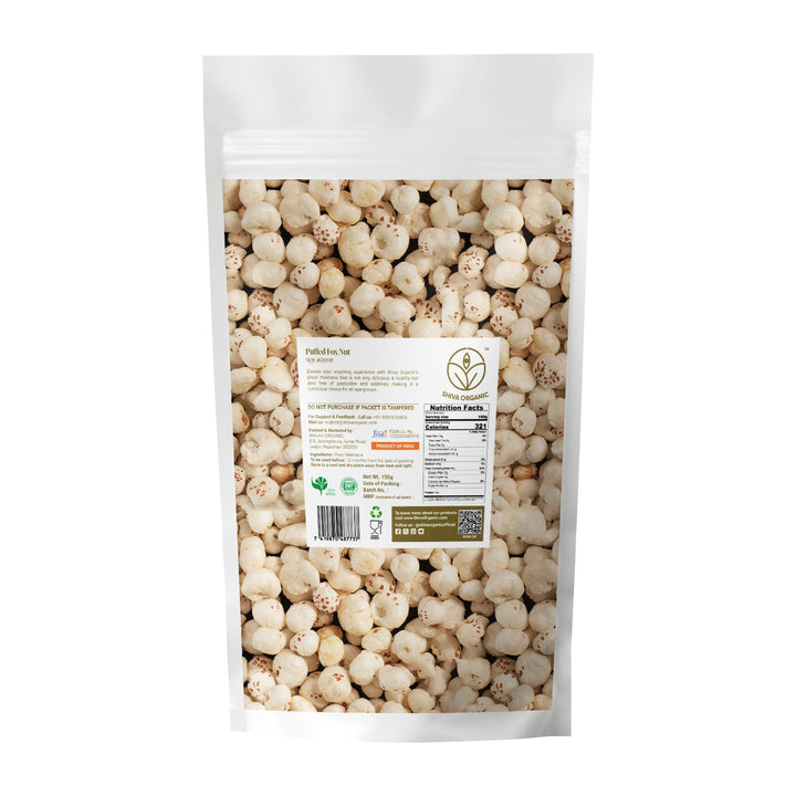 Organic Makhana 150g |Puffed Fox nut