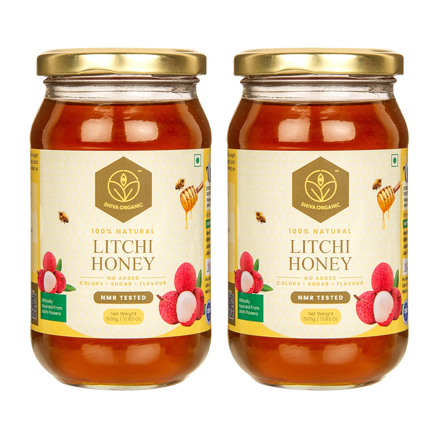 NMR Tested Honey Lychee | Pure and Delicious | Shiva Organic I Raw