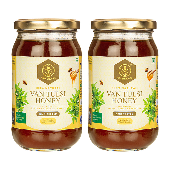 Tulsi Nectar Honey | Raw 1 kg honey | Shiva Organic