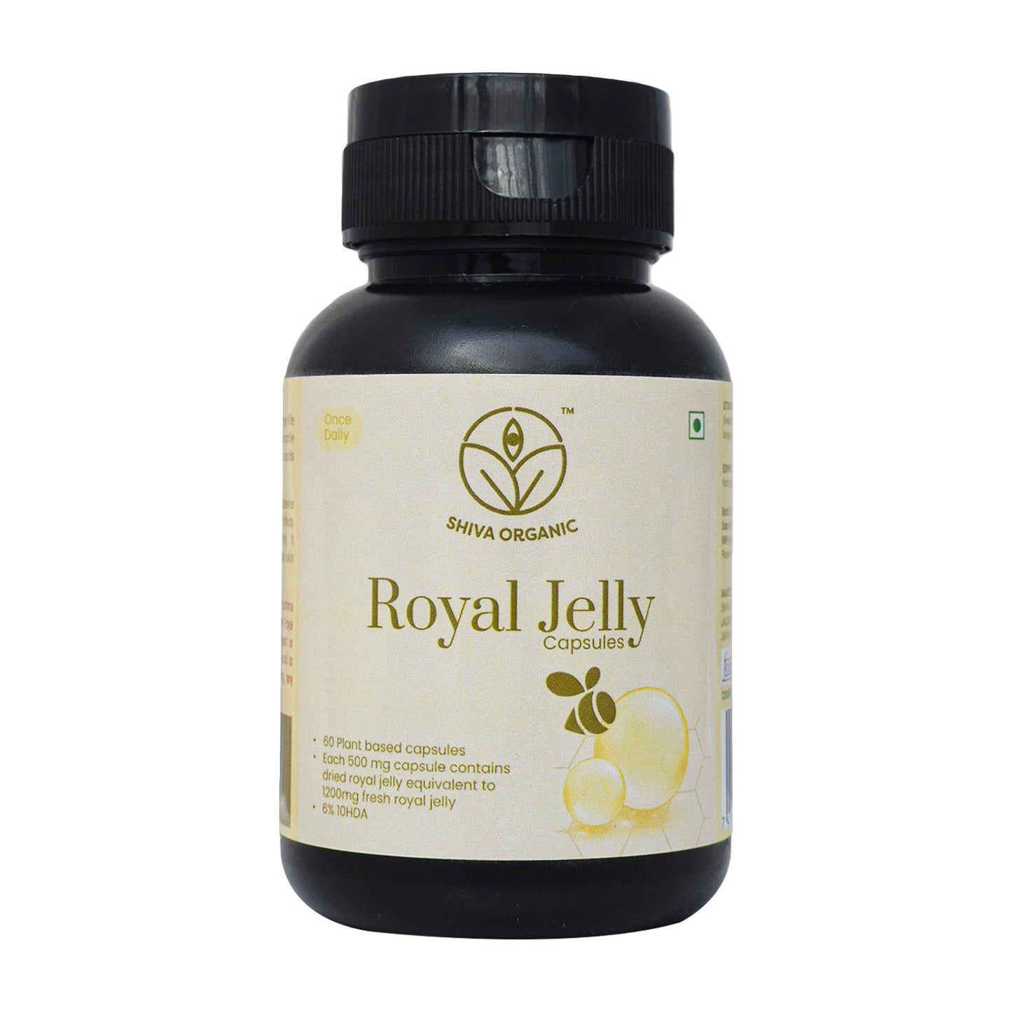 Royal Jelly Capsule | 500mg | Shiva Organic