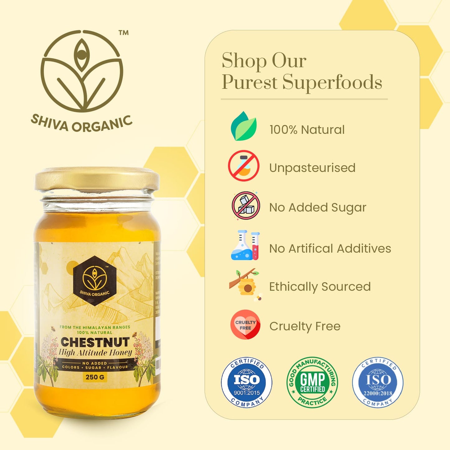 Chestnut Honey | Shiva Organic