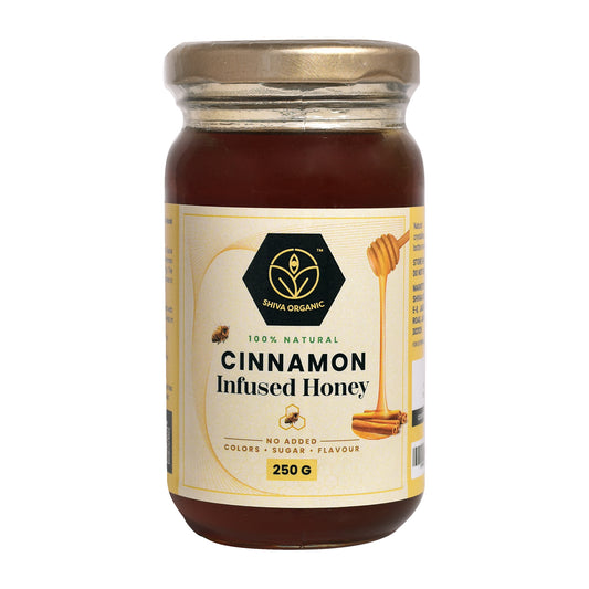 Herbs Infused Honey | Cinnamon | Daalchini | Shiva Organic