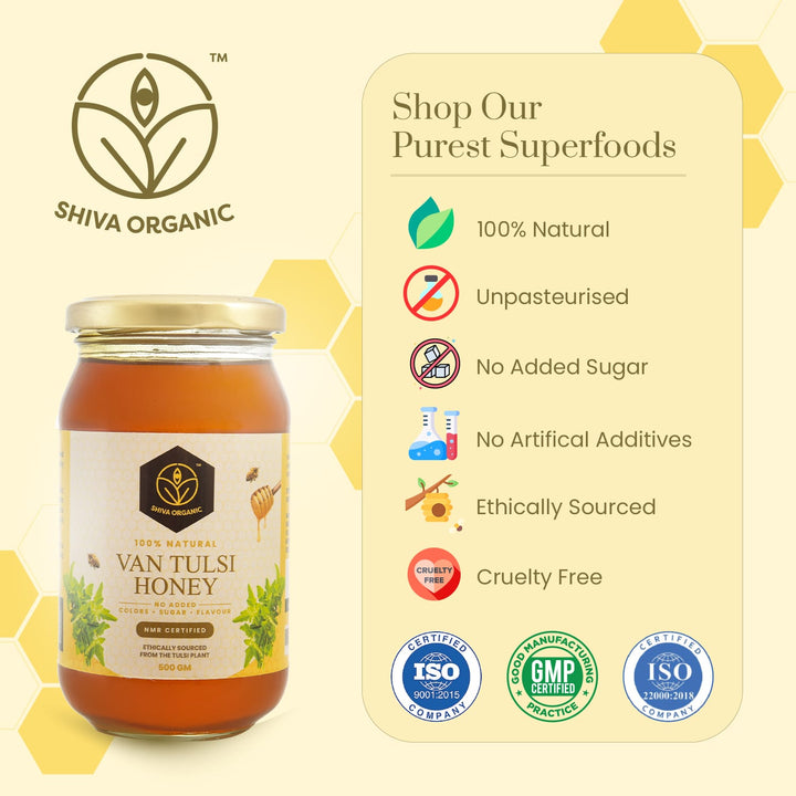 500 gm | Van Tulsi Honey