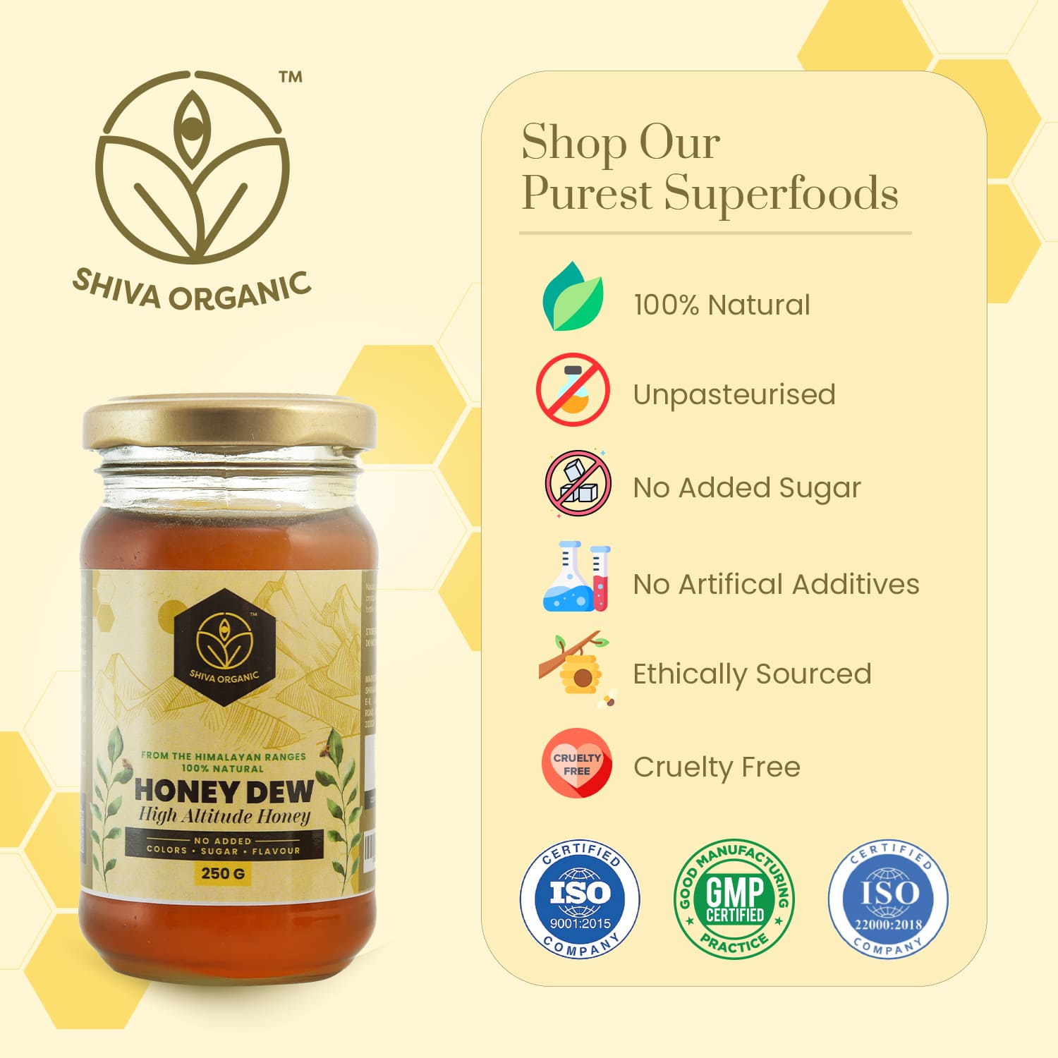 Honey Dew Honey | Rare Honey | Plant Honey | Shiva Organic