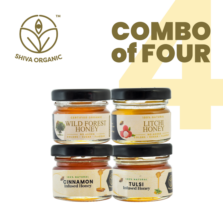 Buy Raw honey sampler Combo 2