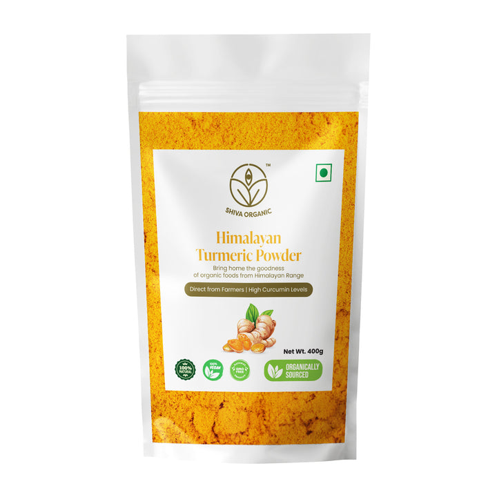 Pahadi Haldi | High Circumin | Turmeric Powder 400g