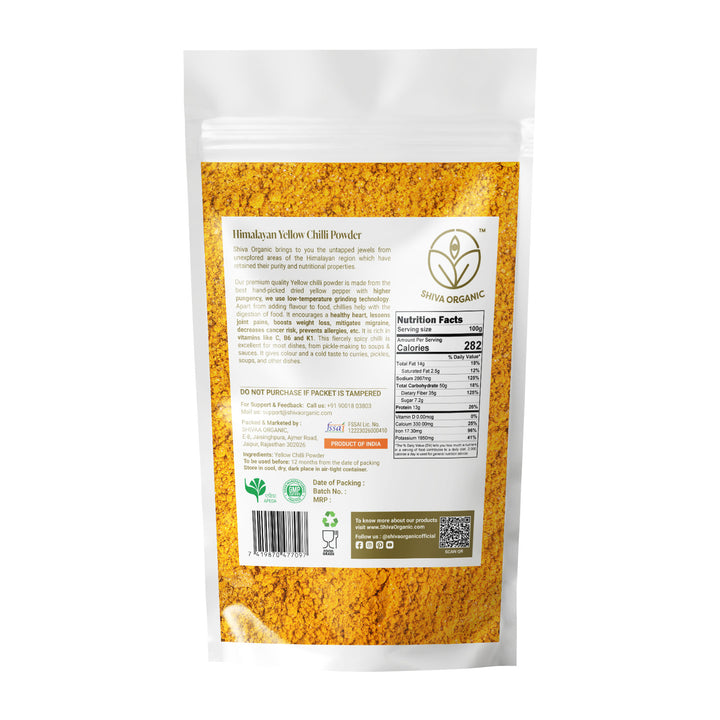 Himalayan Chilli | Yellow Cholli Powder 300g