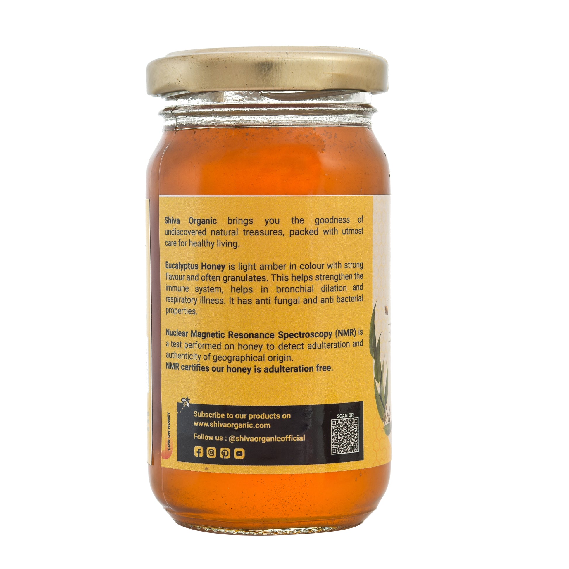 250 gm, Eucalyptus Honey | Best honey for winters | Shiva Organic