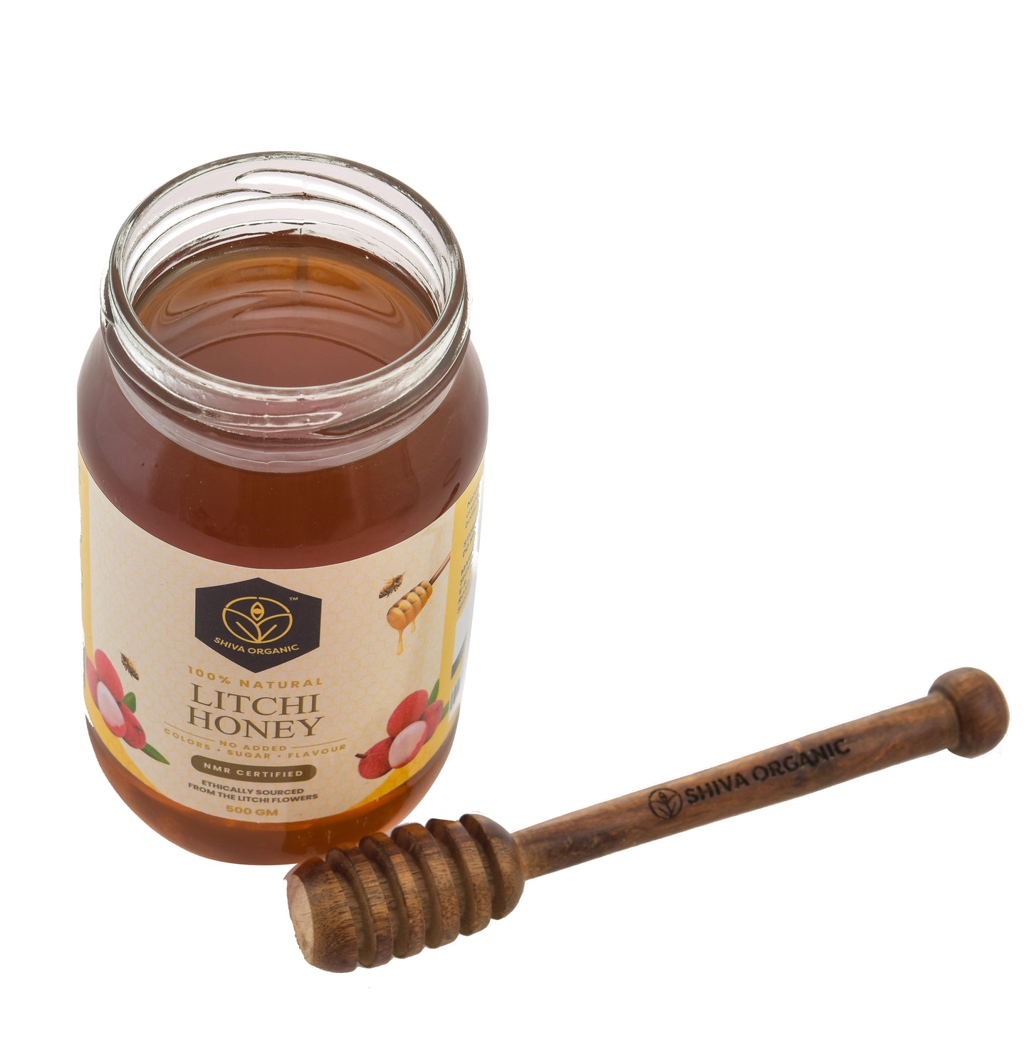 500 gm | Litchi Honey | Shiva Organic