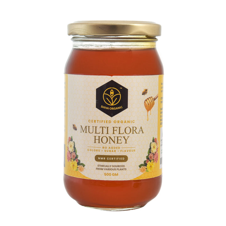 500 gm | MultiFlora Honey | Manuka Honey | Shiva Organic