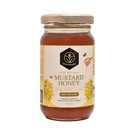 250 gm | Mustard Honey | White Honey | Organic