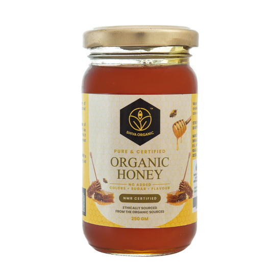 Buy Organic Certified Honey | Pure Raw Honey | 250g | Shiva Organic
