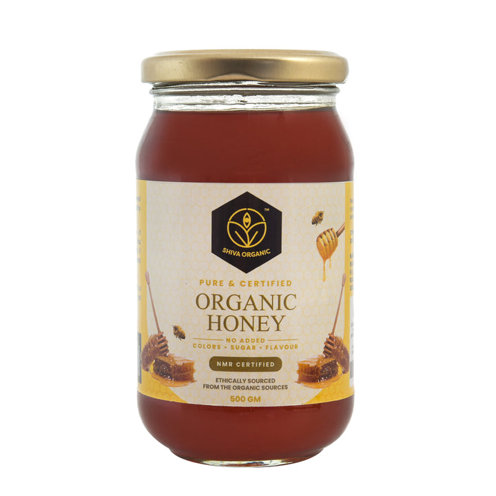 500 gm | Shiva Organic | Certified Organic honey | NPOP