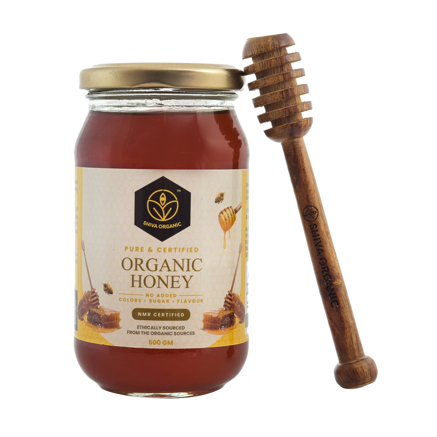 500 gm | Shiva Organic | Certified Organic honey | NPOP