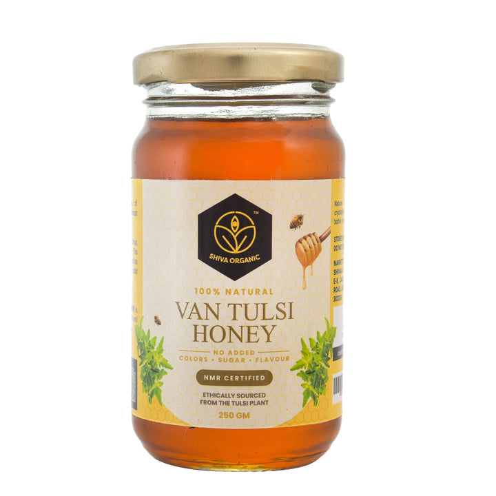 250 gm | Van Tulsi Honey | Shiva Organic