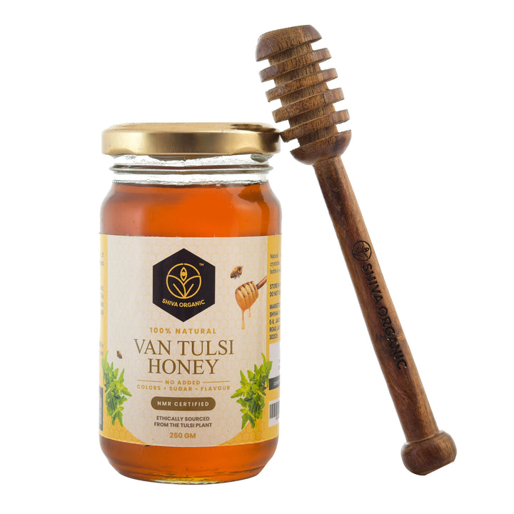 250 gm | Van Tulsi Honey | Shiva Organic