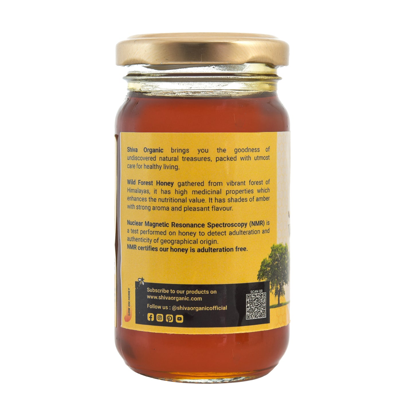 250 gm | Wild Forest Honey | Shiva Organic